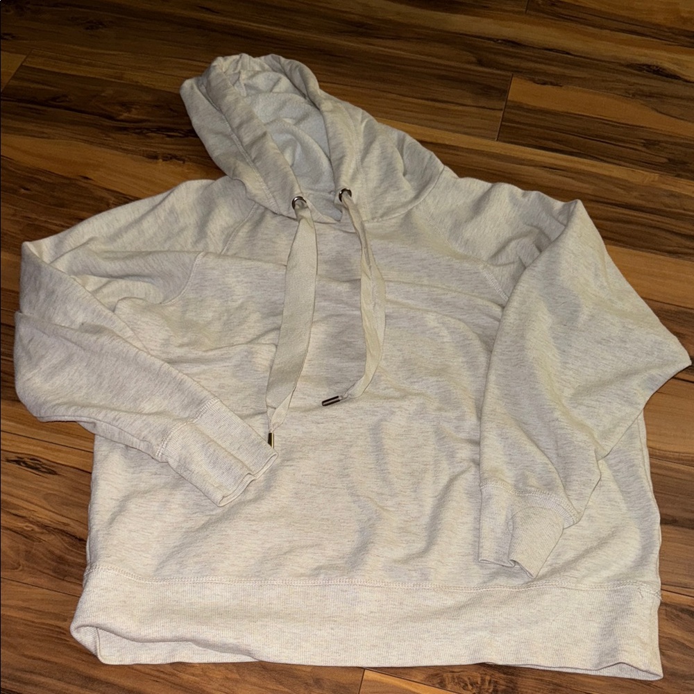 Pink Rose Heather Tan Hoodie